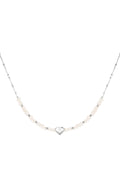 Collana bellissima perla Gold Stainless Steel