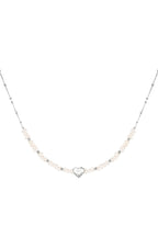 Collana bellissima perla Gold Stainless Steel