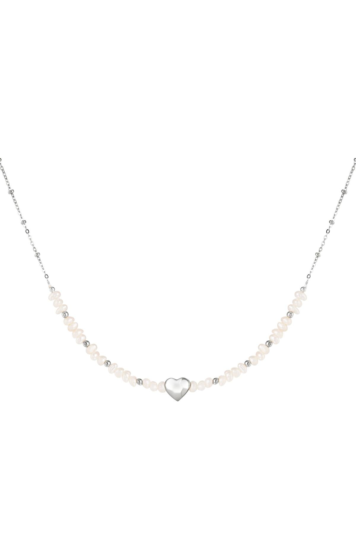 Collana bellissima perla Gold Stainless Steel