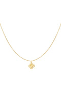 collana con doppio trifoglio