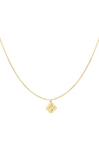 collana con doppio trifoglio