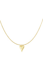 Collana a sfera con iconico cuore medio