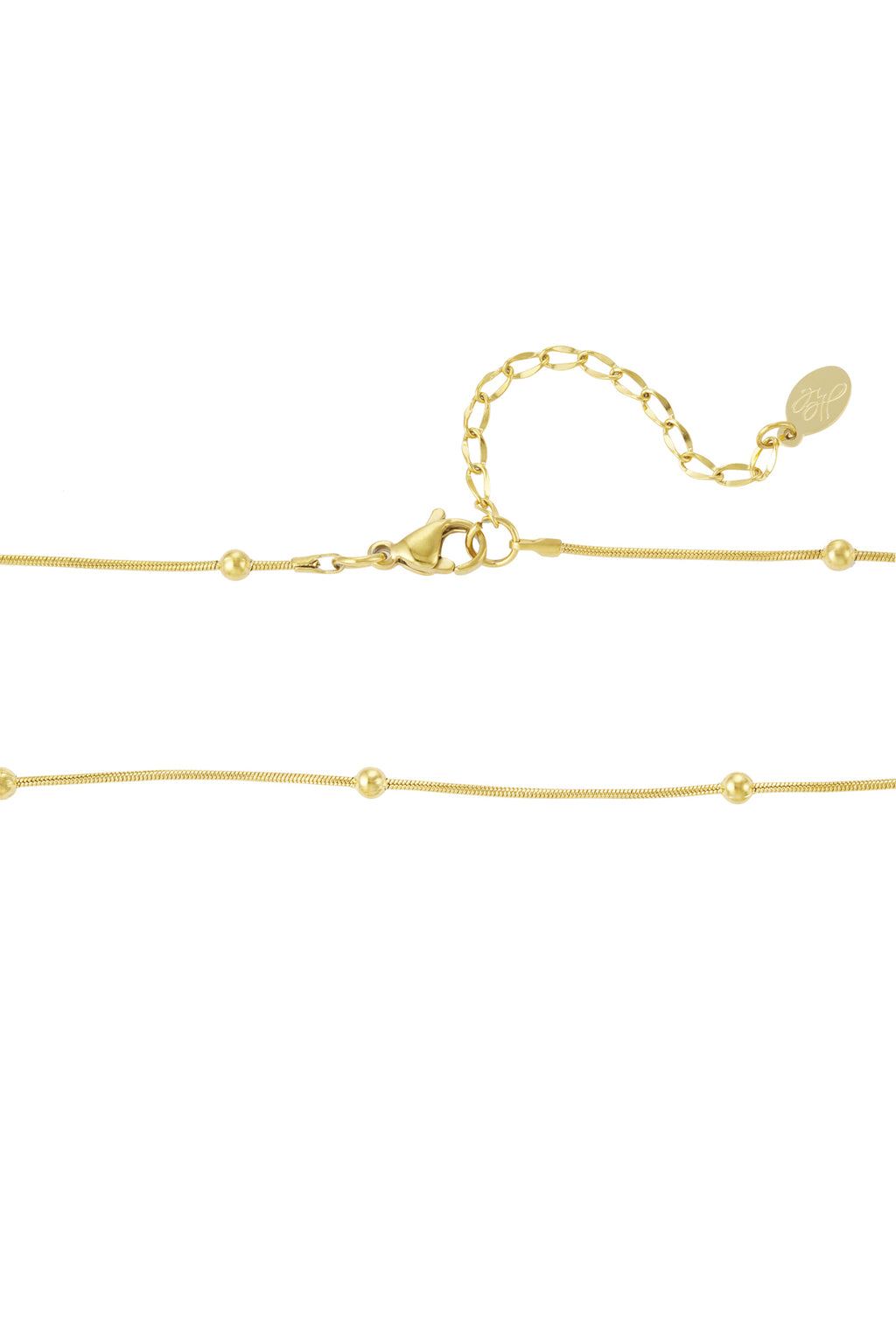 collana a pallina piccola con cuore