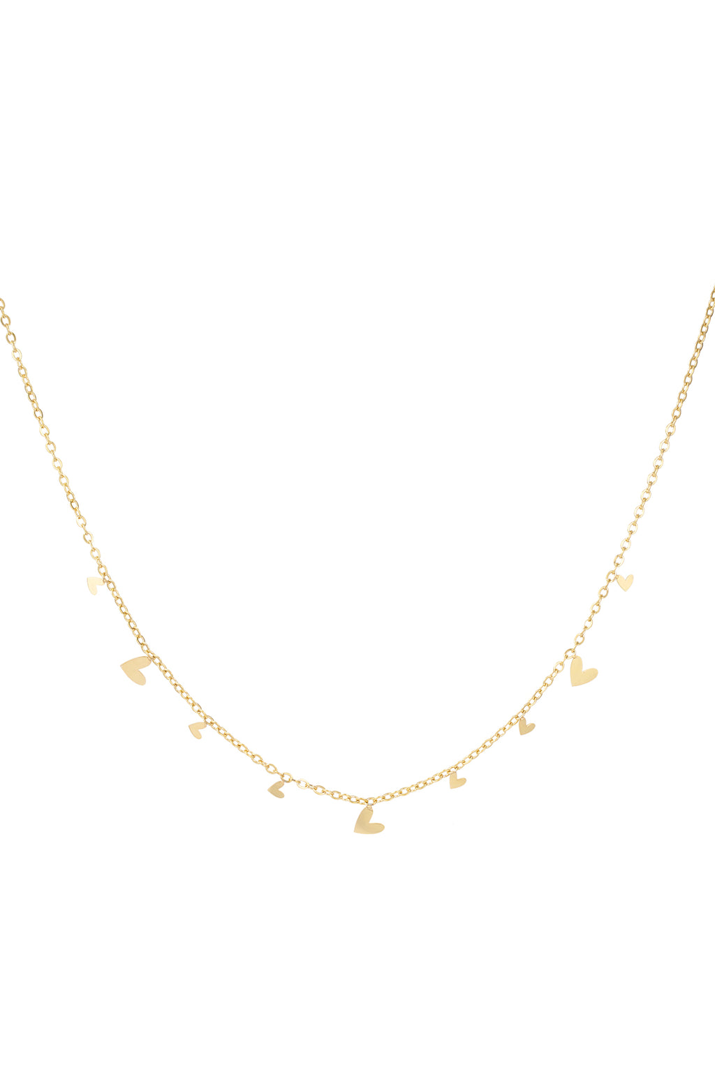 collana interamente a cuori