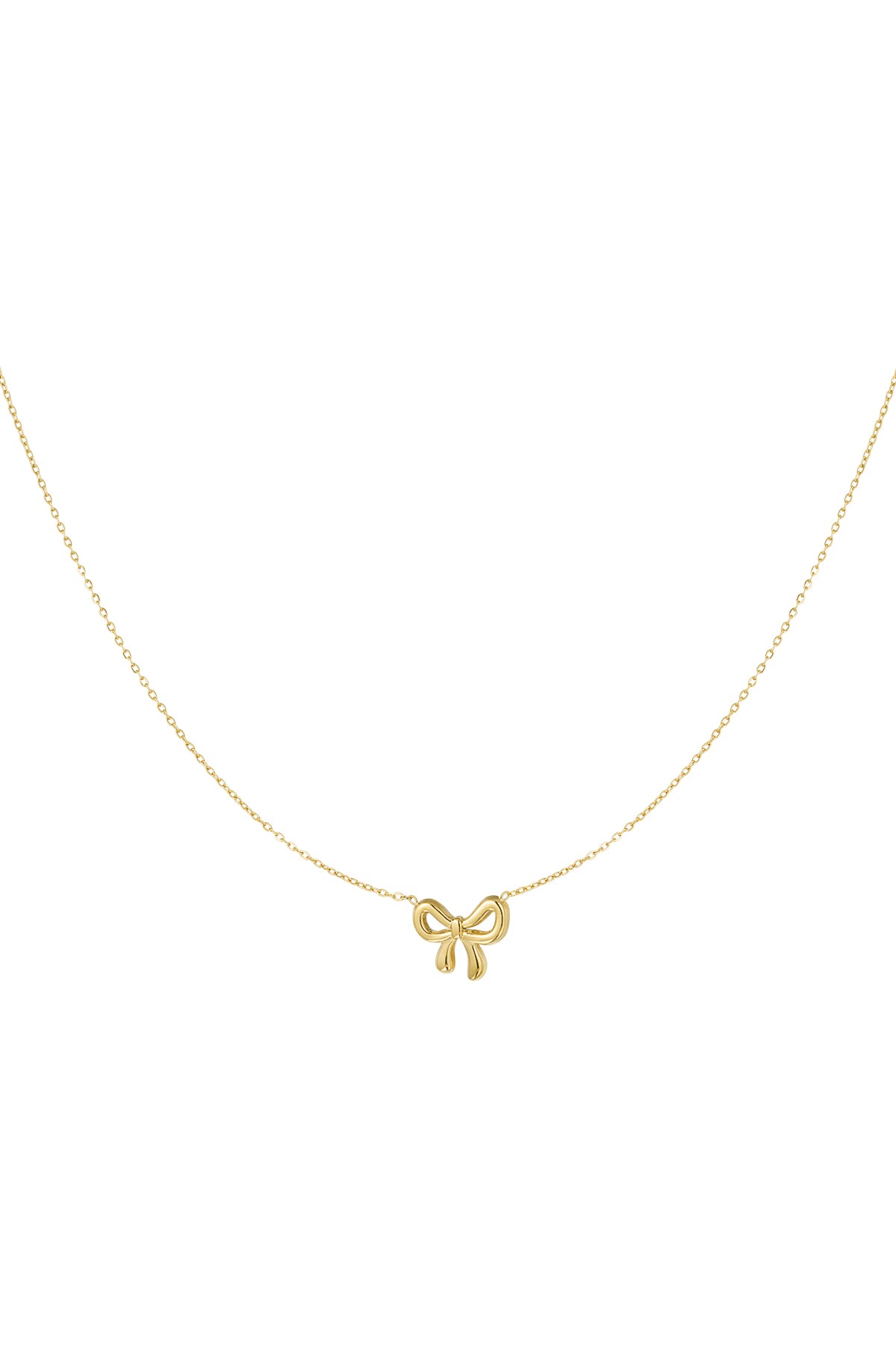 collana con fiocco semplice