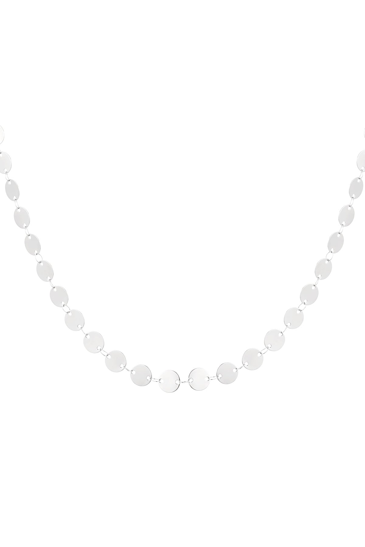collana semplice con moneta