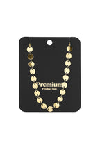 collana semplice con moneta