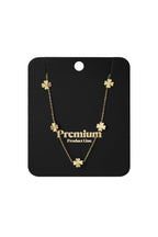 collana portafortuna foglia