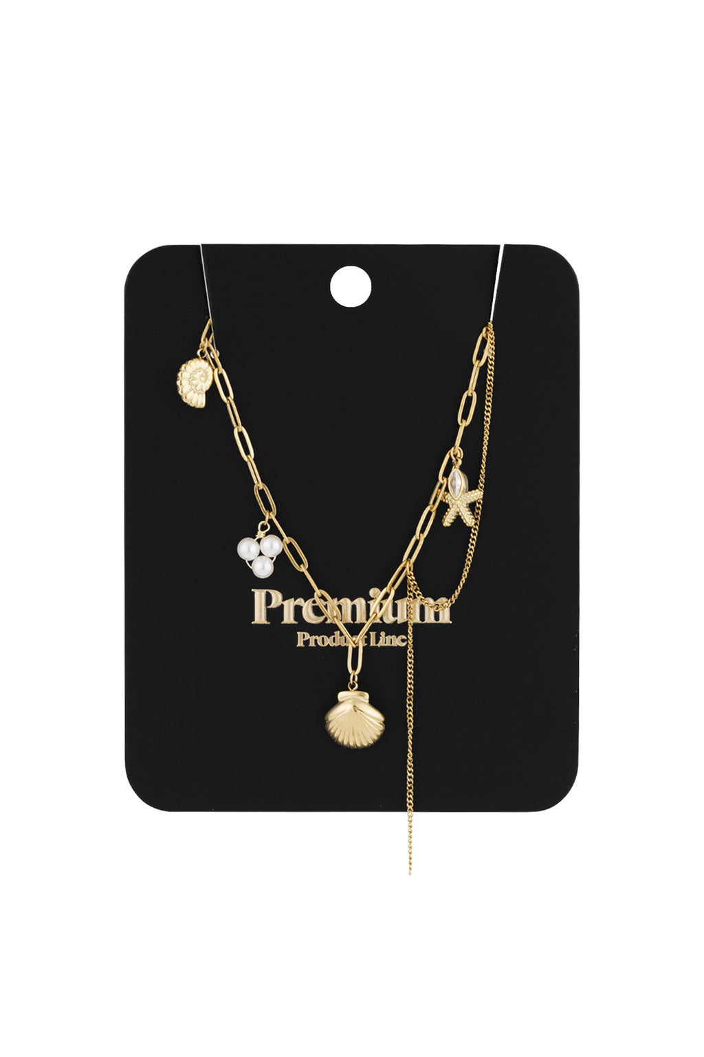 collana di conchiglie di mare