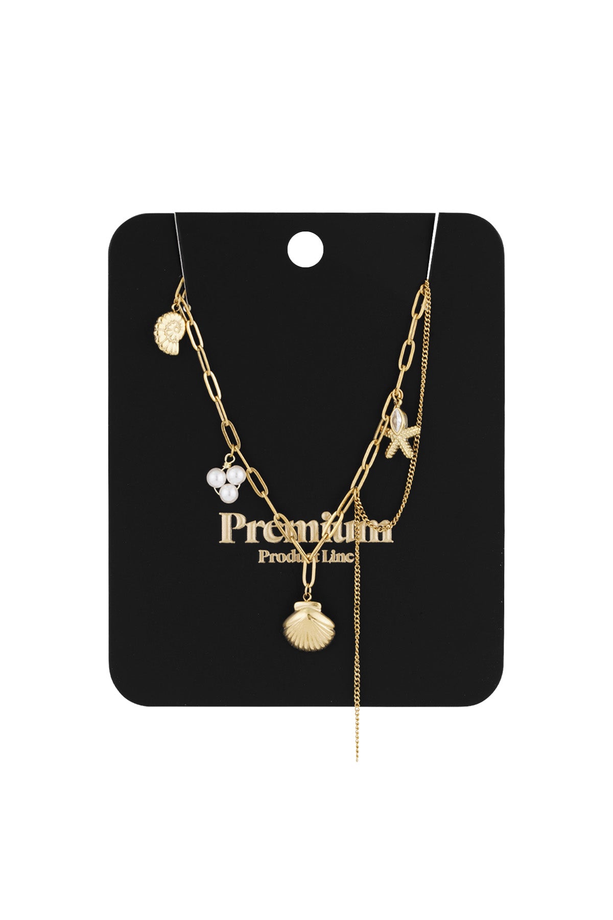 collana di conchiglie di mare