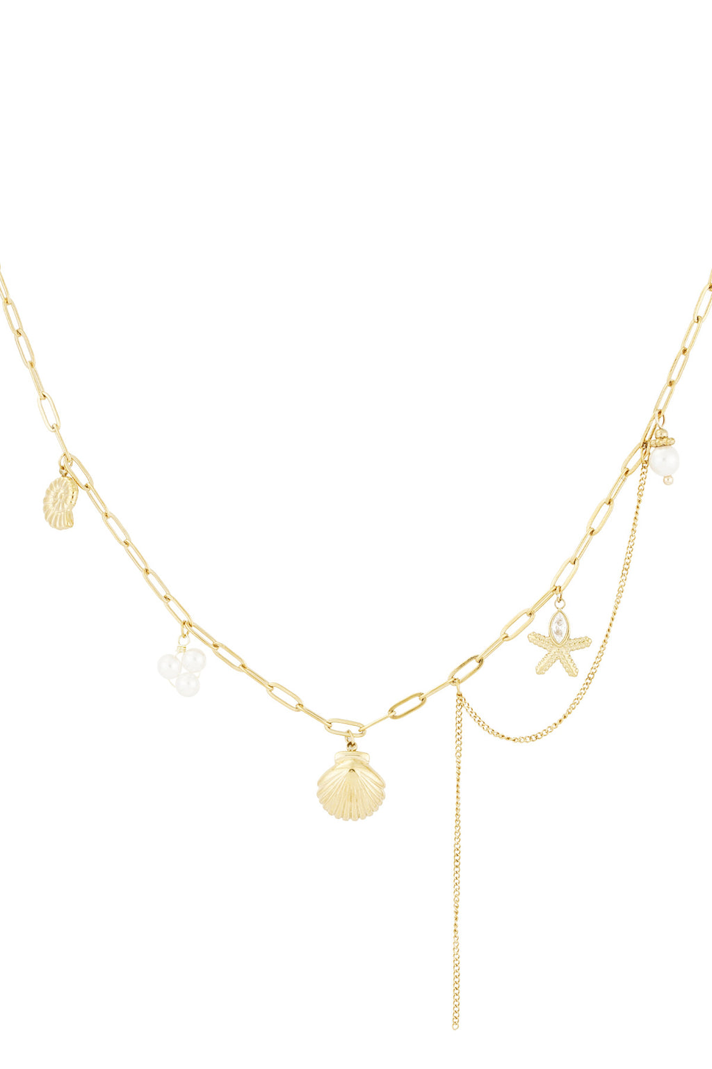 collana di conchiglie di mare