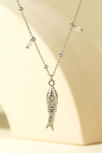 collana base con pesce