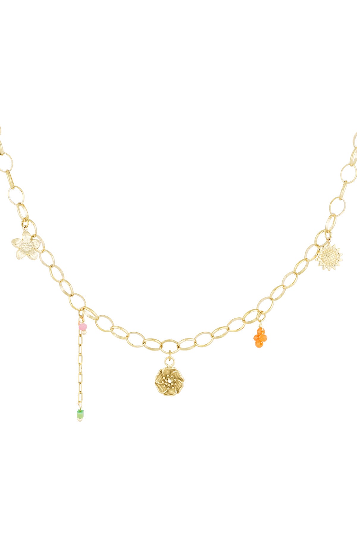 collana con ciondoli primaverili