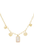 collana con ciondolo luna magica