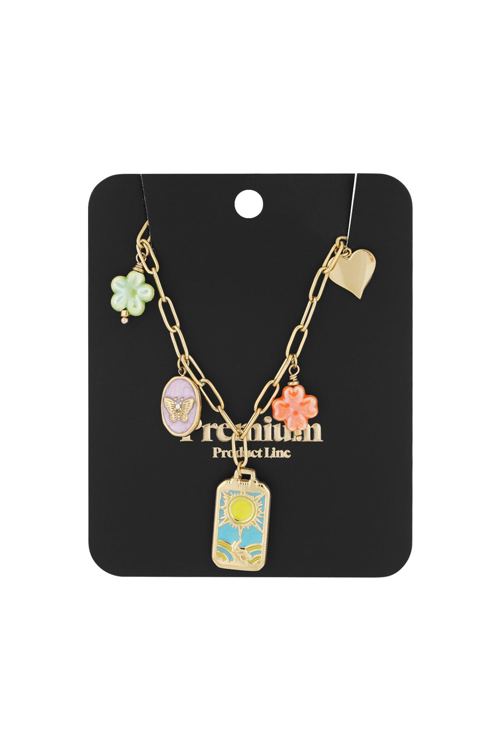 collana con ciondolo raggio di sole sogno