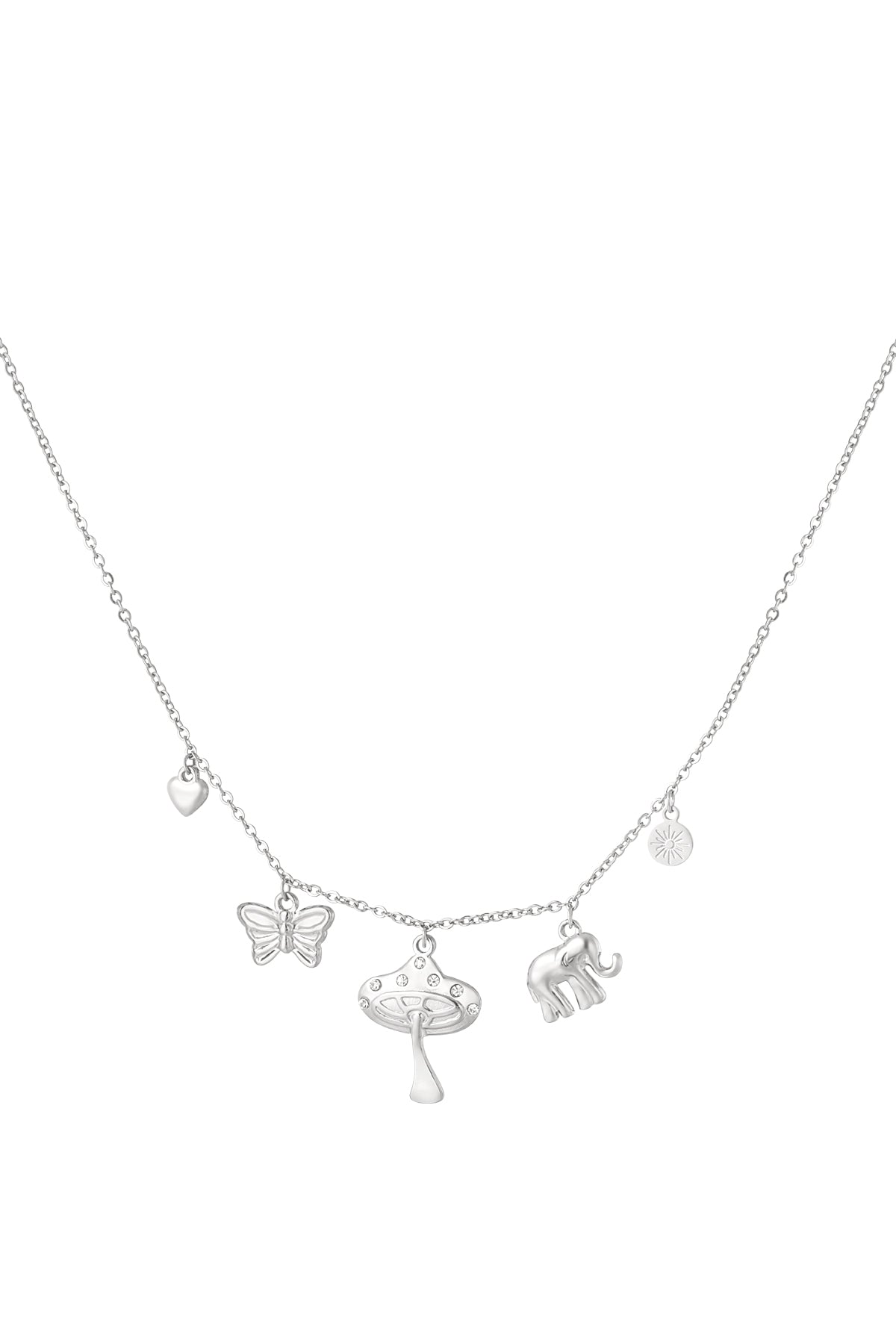 collana con ciondolo angelo energia