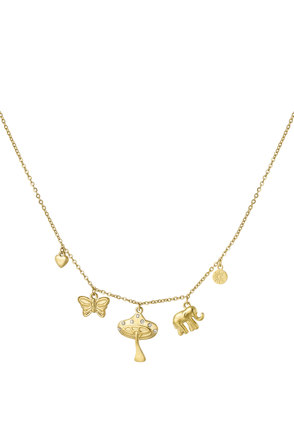 collana con ciondolo angelo energia