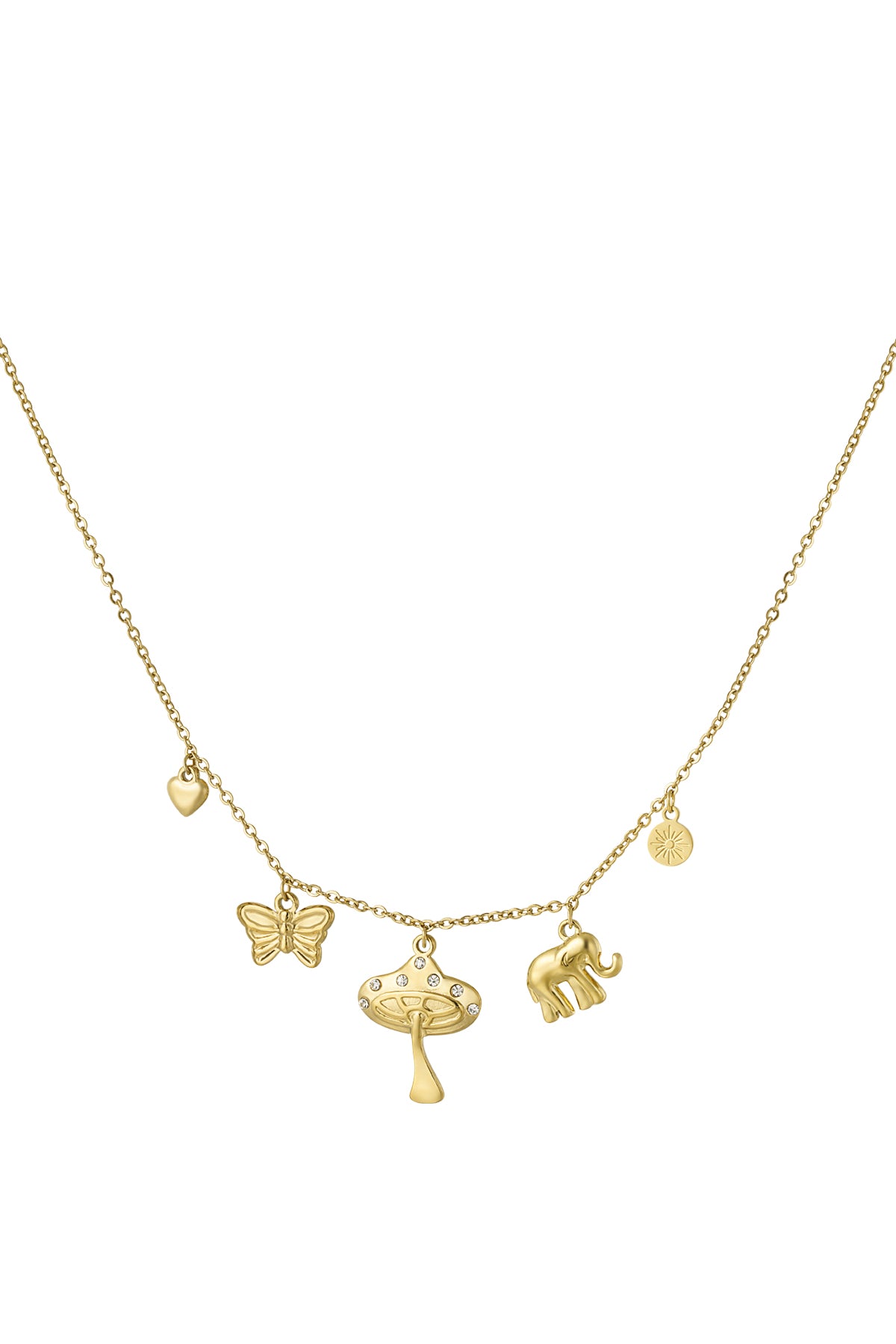 collana con ciondolo angelo energia