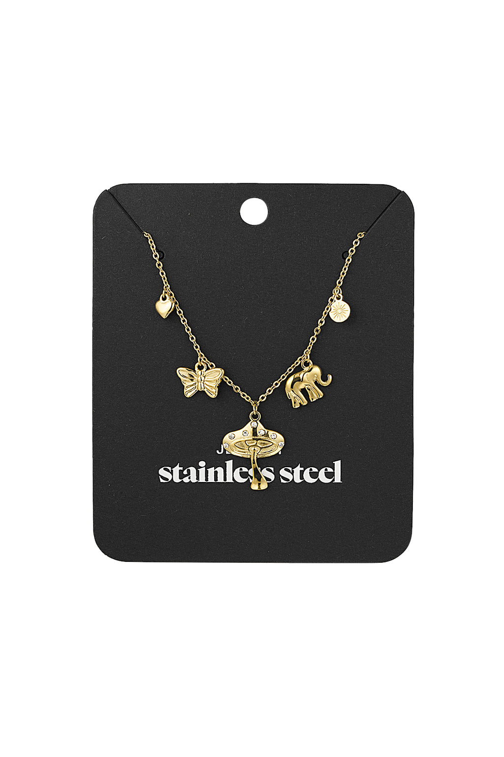 collana con ciondolo angelo energia