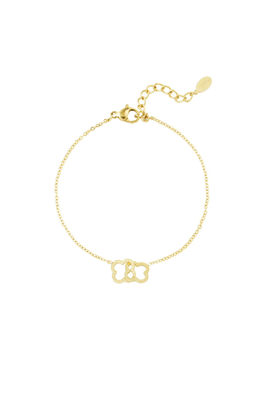 bracciale portafortuna a maglie