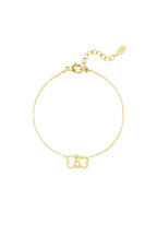 bracciale portafortuna a maglie