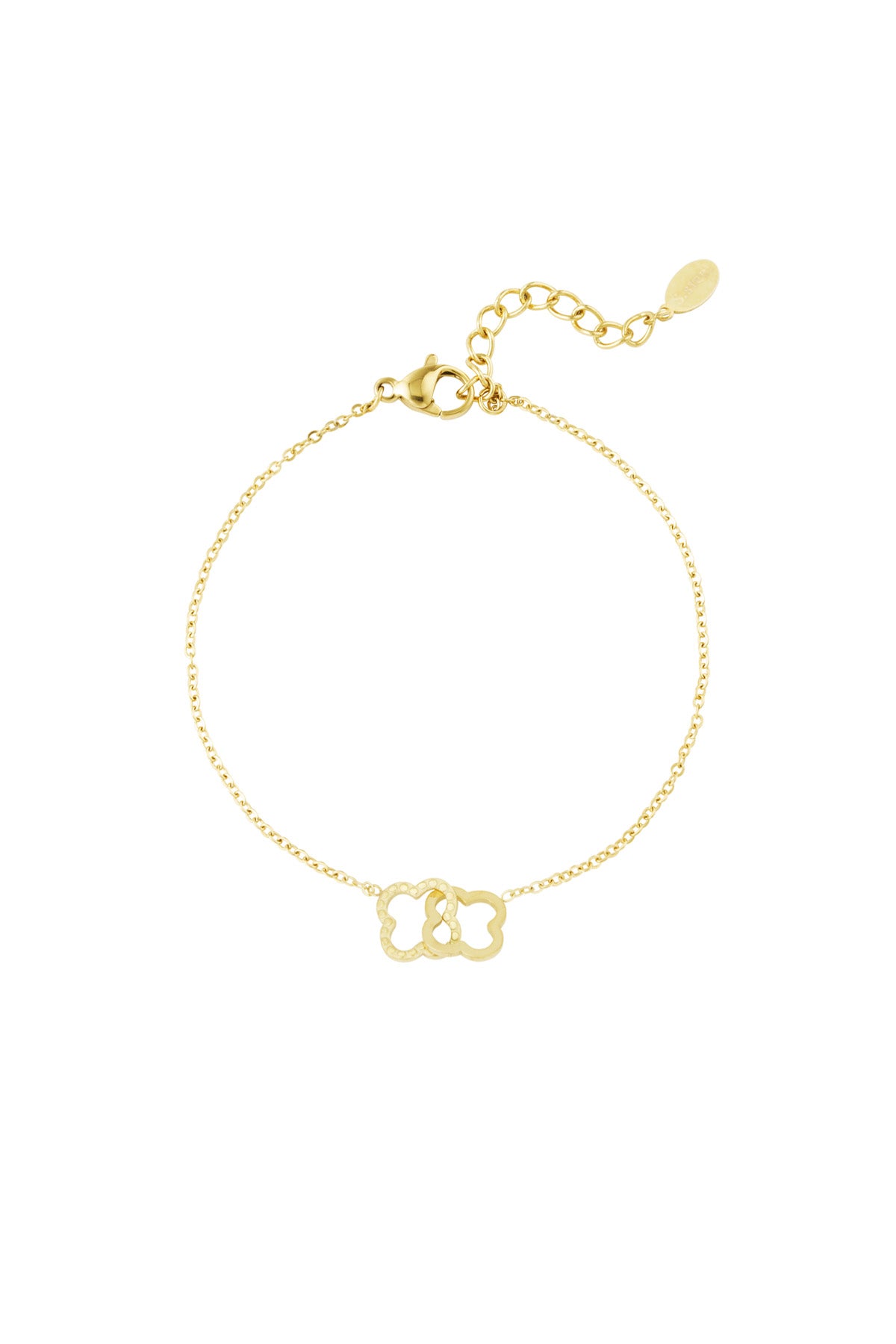 bracciale portafortuna a maglie
