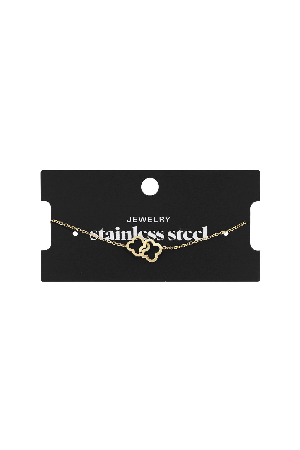 bracciale portafortuna a maglie