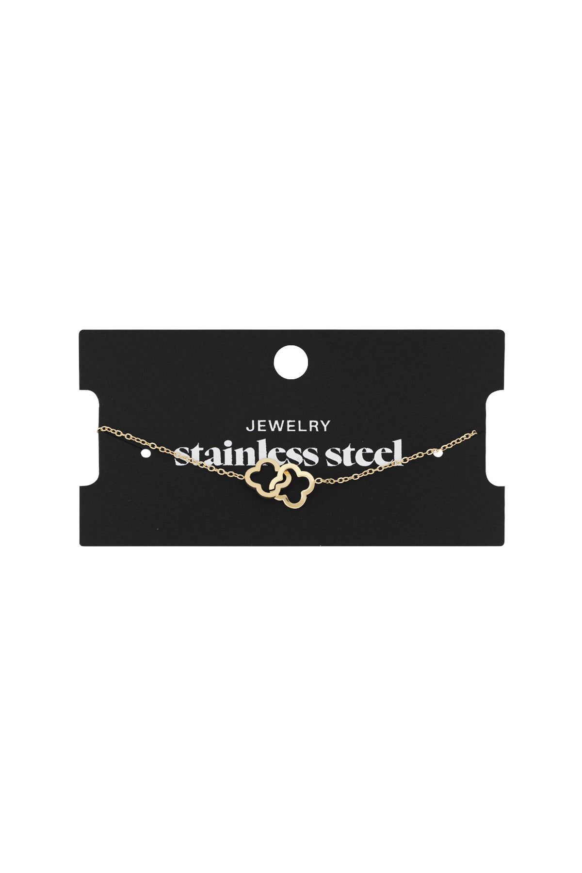 bracciale portafortuna a maglie