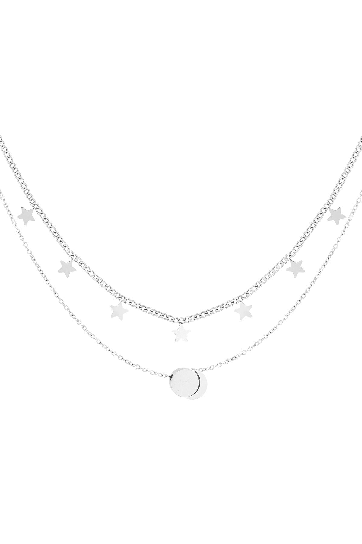 collana doppia stella