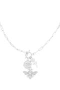 collana con fiore d'ape