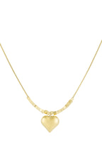 collana trendy a forma di cuore