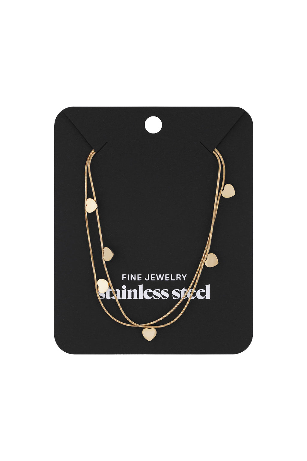 collana doppio cuore