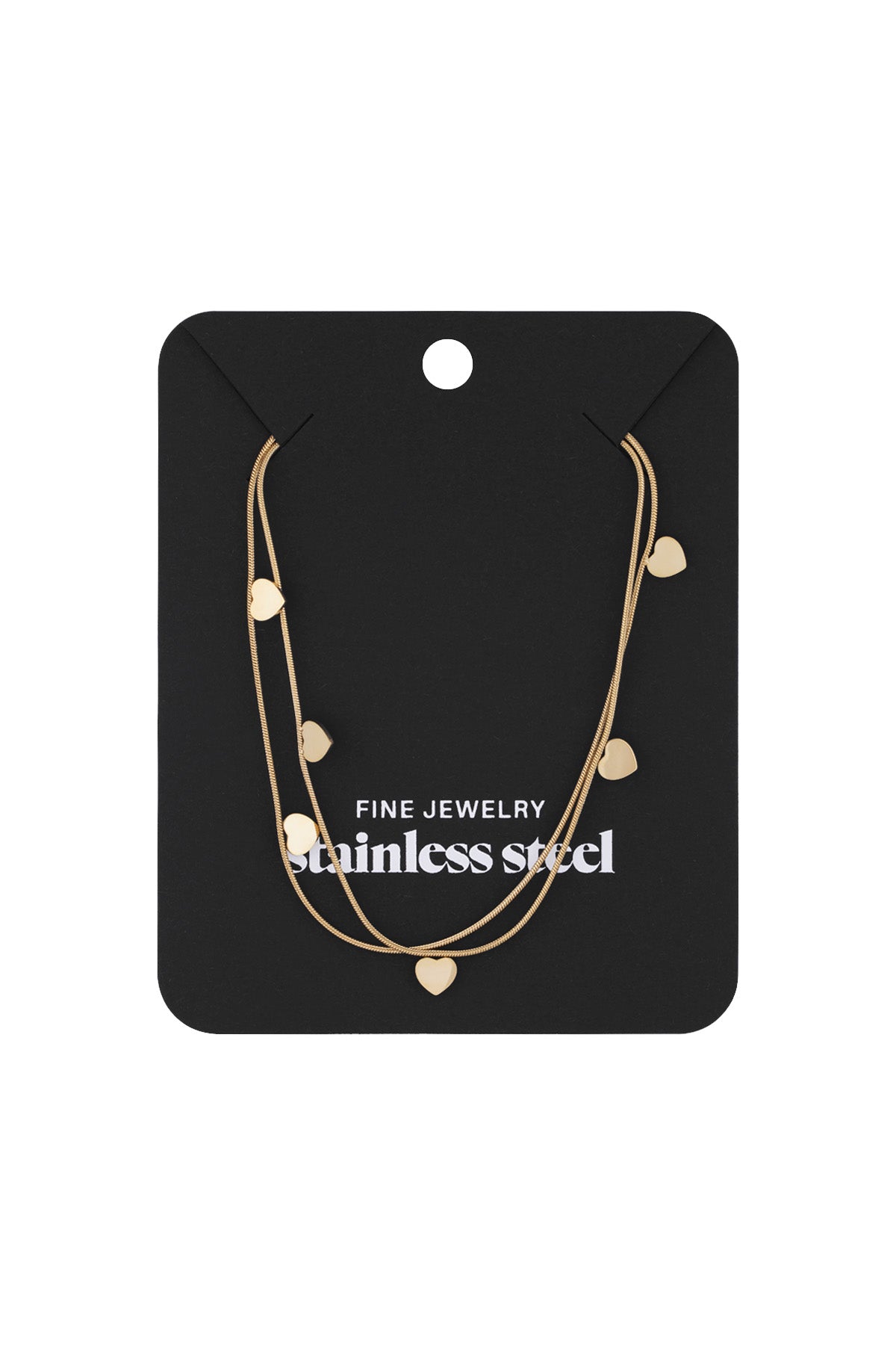 collana doppio cuore