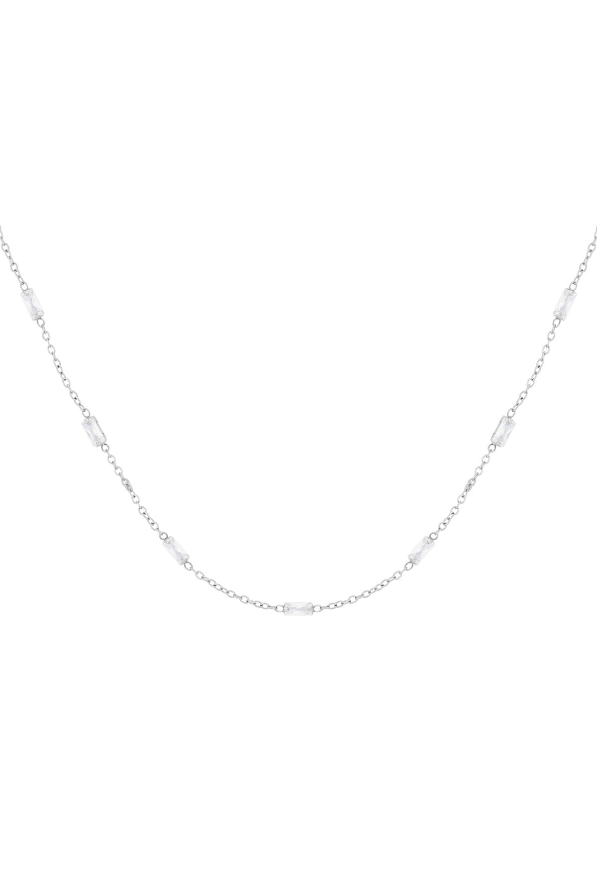 collana con diamanti luminosi