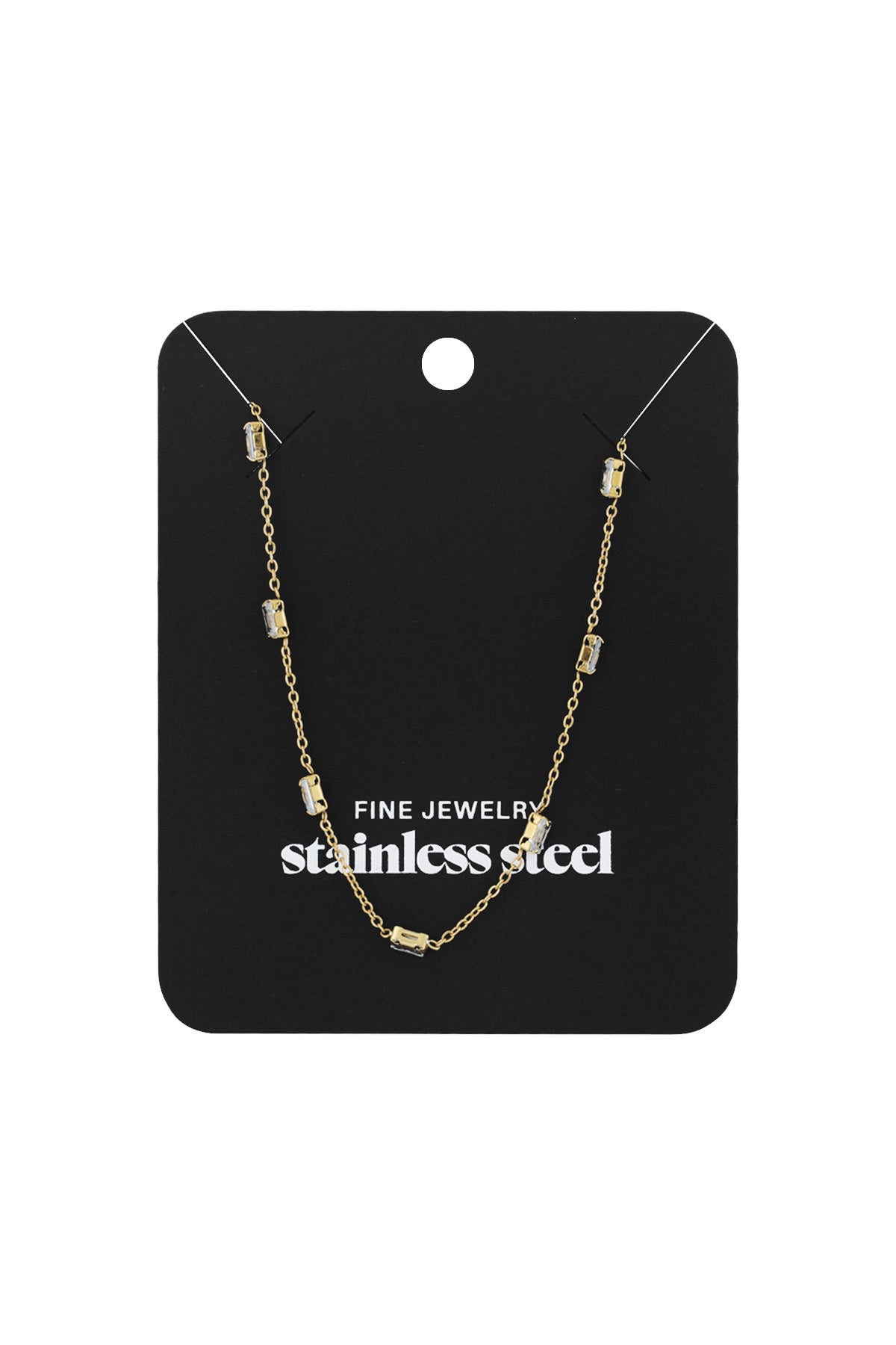 collana con diamanti luminosi