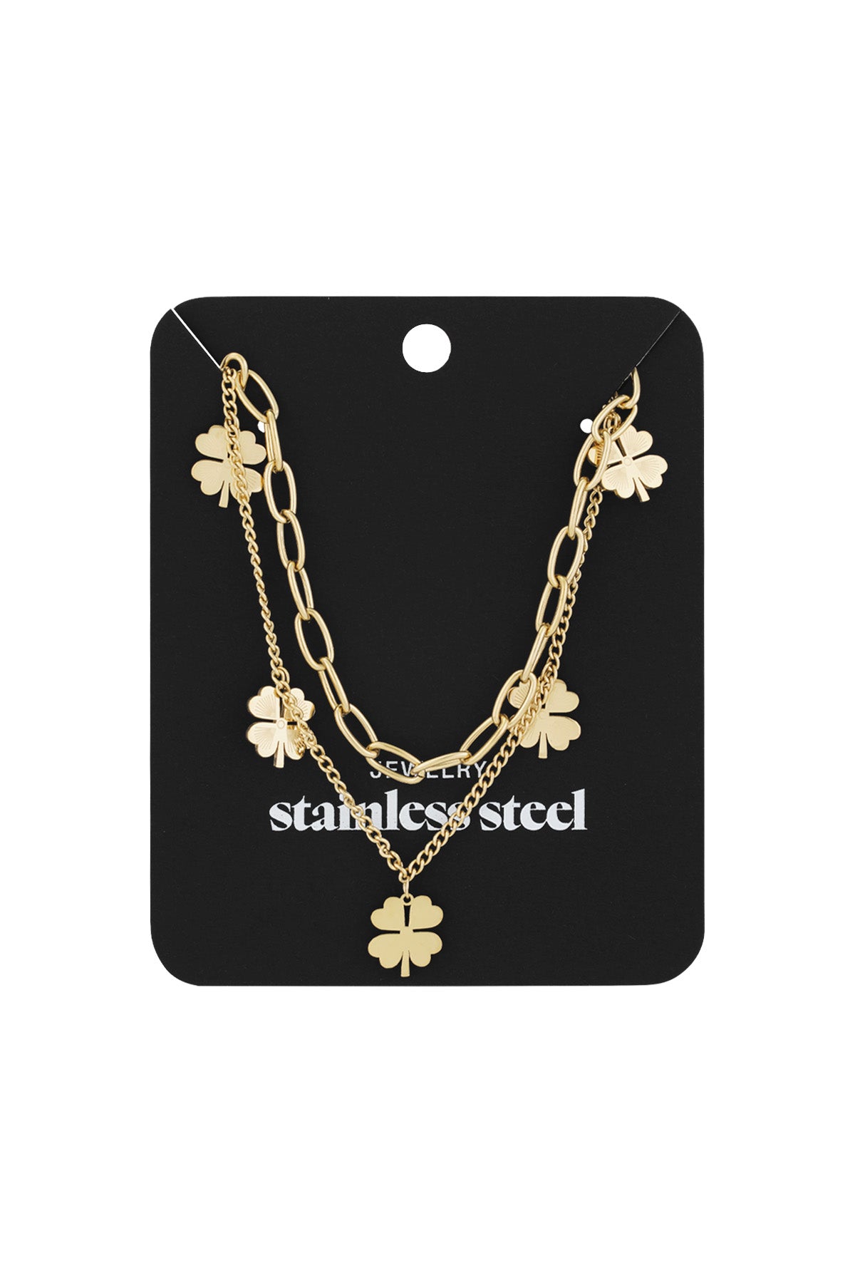 collana portafortuna a strati