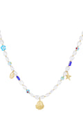 Catena extra vita marina - Colore blu oro