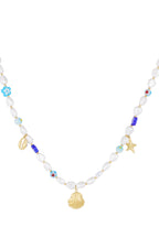 Catena extra vita marina - Colore blu oro