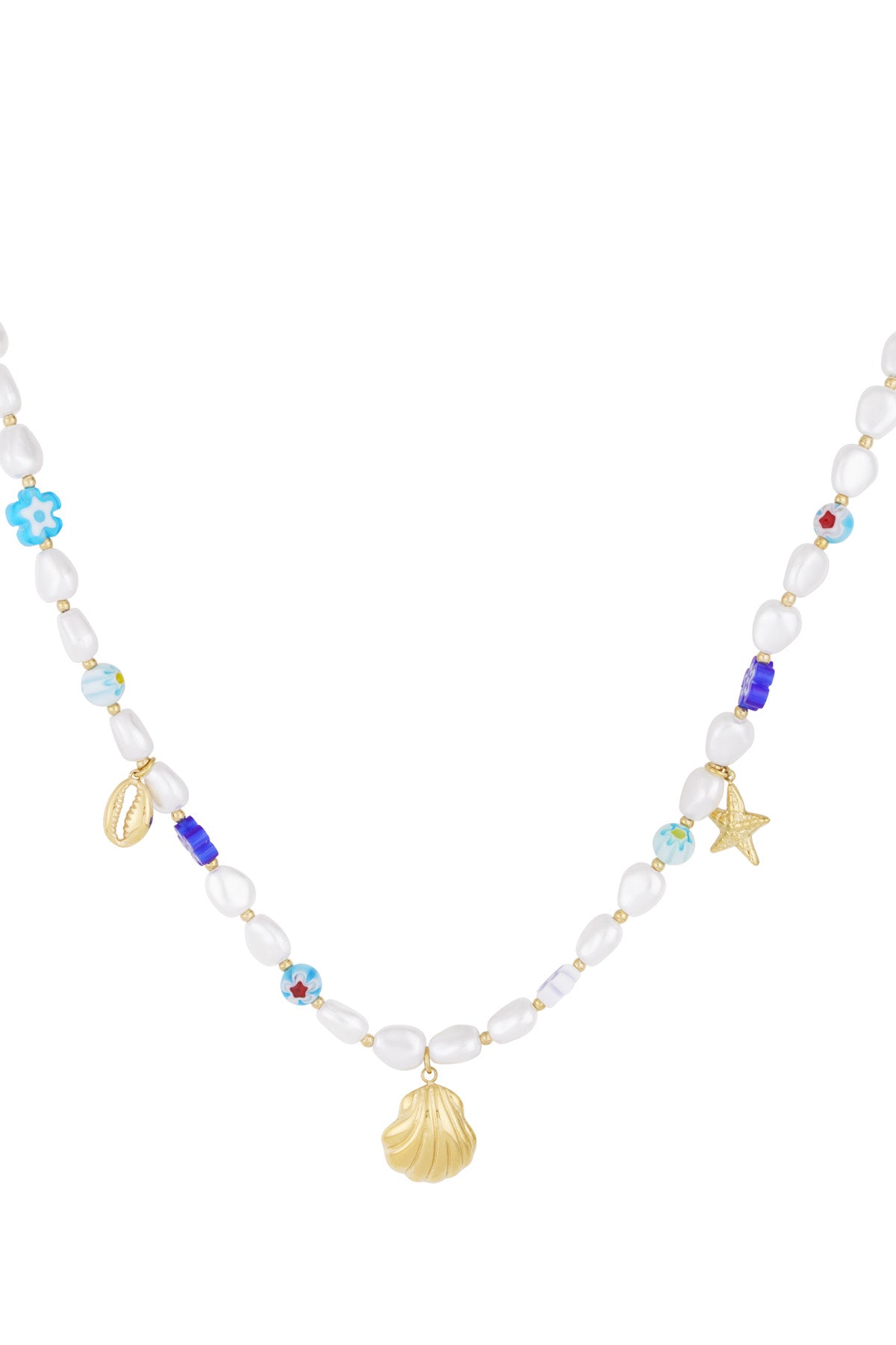 Catena extra vita marina - Colore blu oro