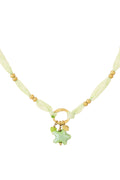 Collana Stellata - Colore Verde e Oro