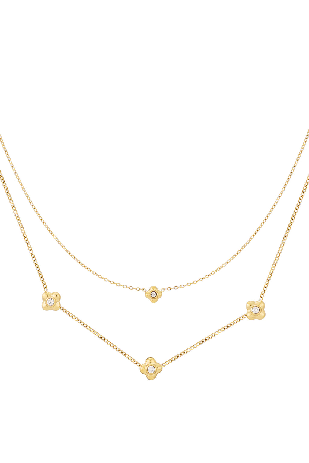 collana fiorita