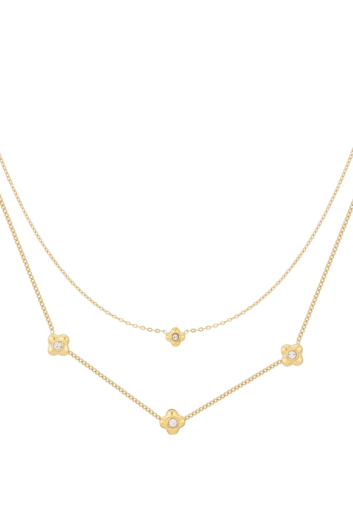 collana fiorita