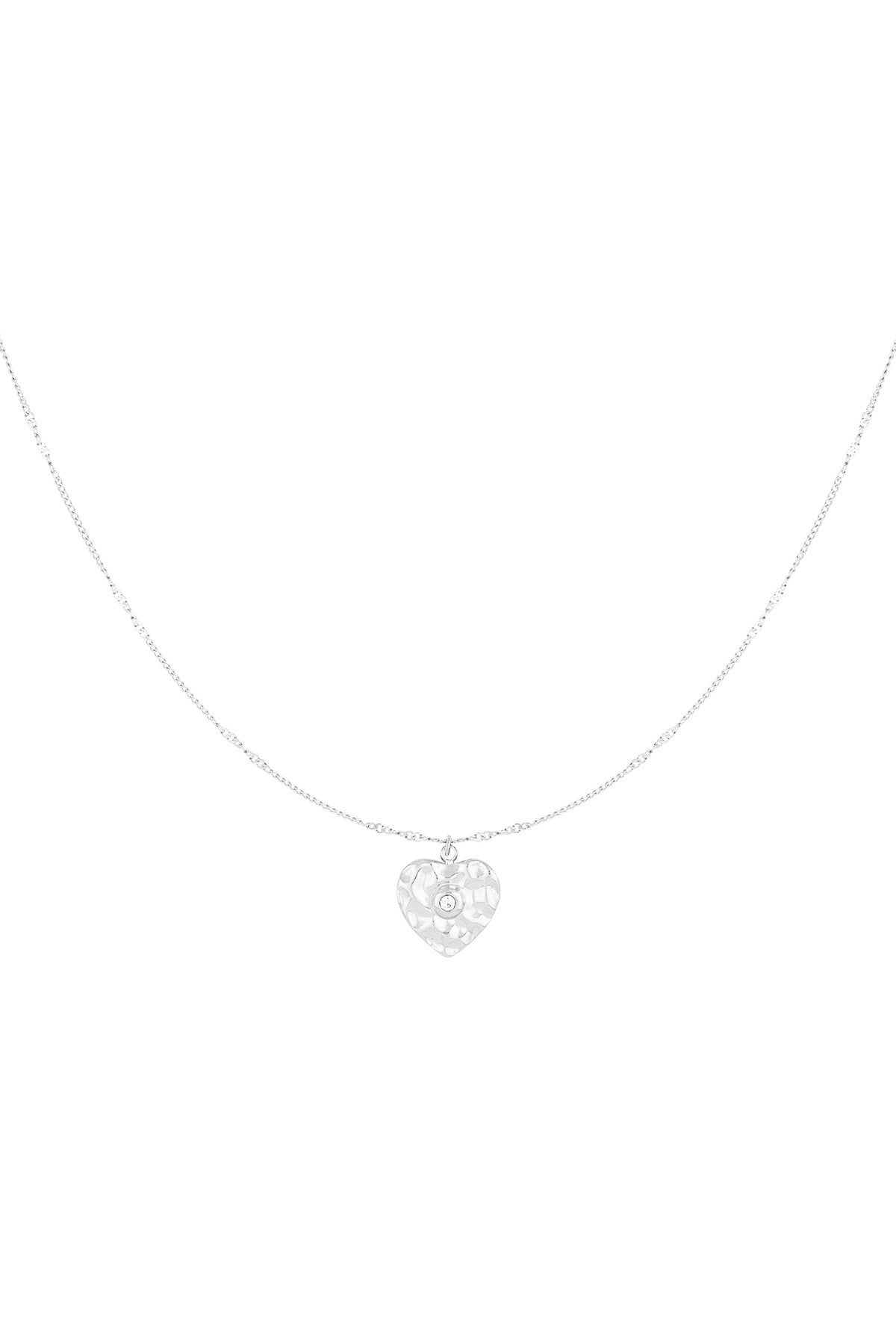 collana cuore vero