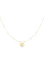 collana cuore vero
