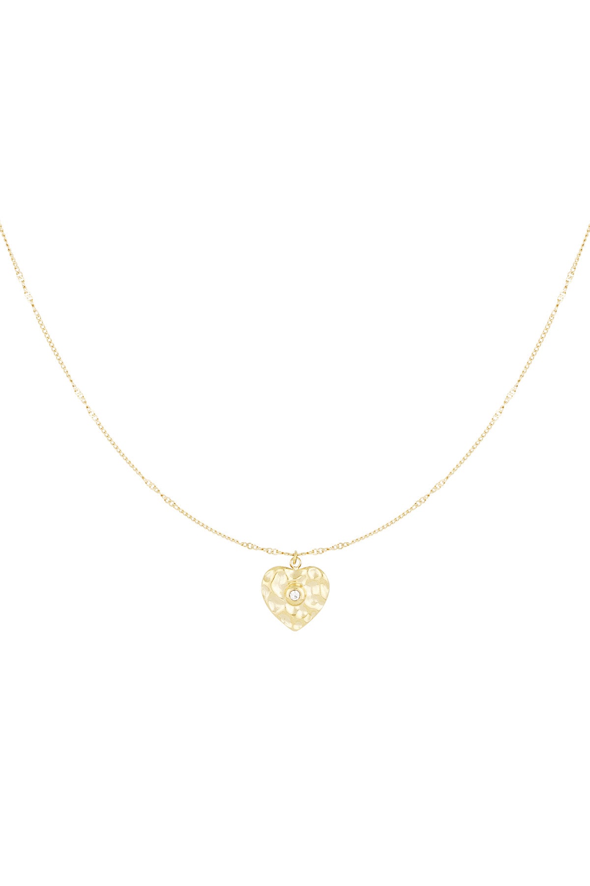 collana cuore vero