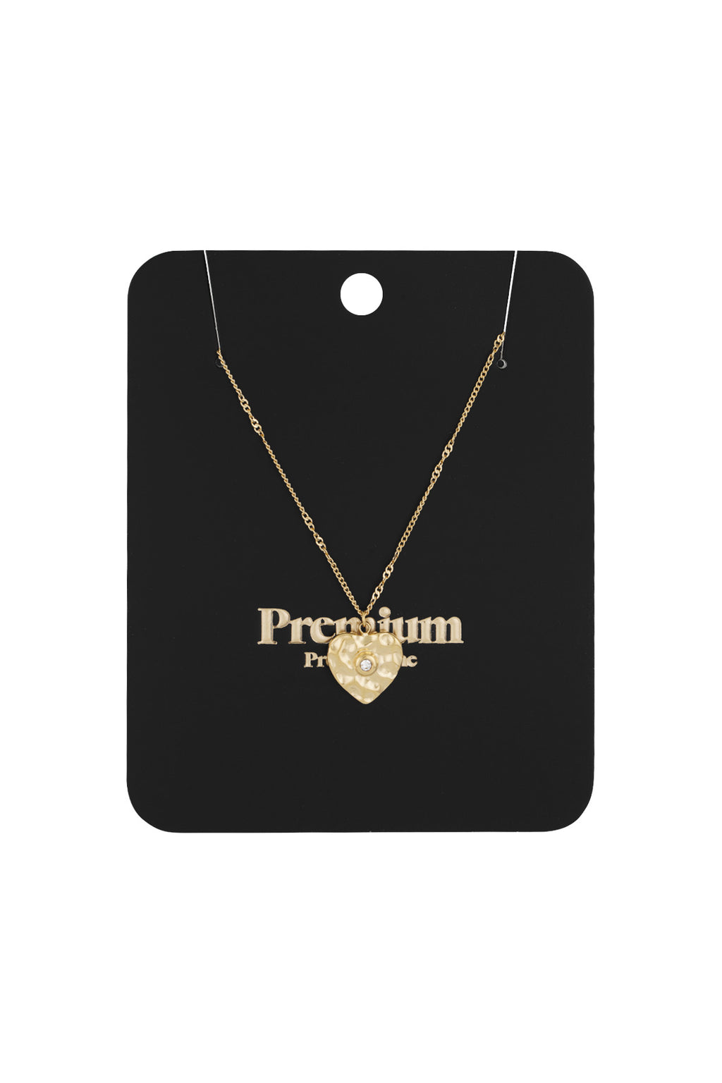 collana cuore vero