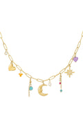 collana "ti amo fino alla luna e ritorno"