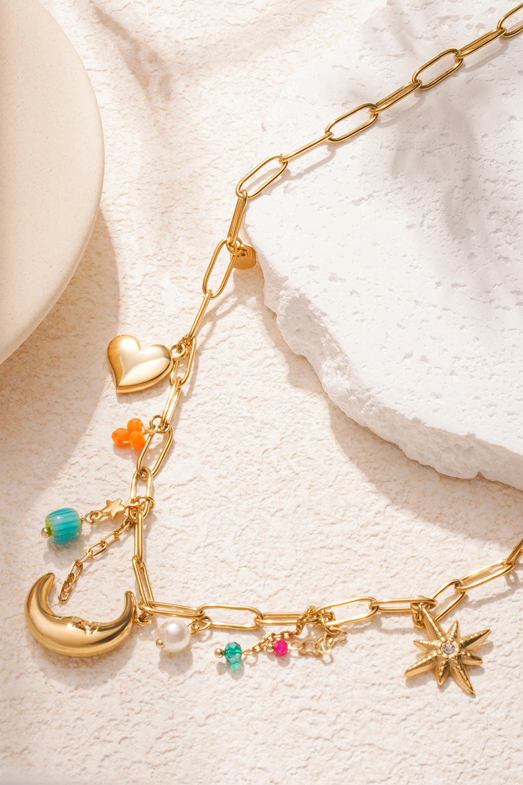 collana "ti amo fino alla luna e ritorno"