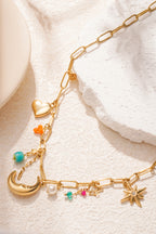 collana "ti amo fino alla luna e ritorno"