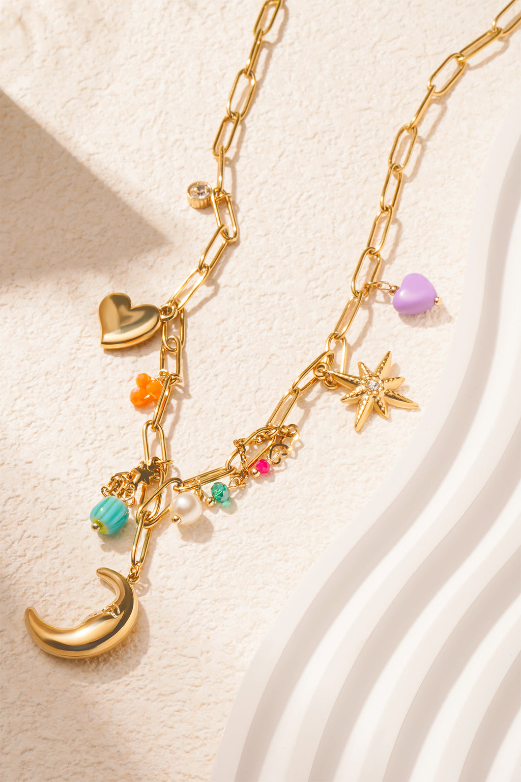 collana "ti amo fino alla luna e ritorno"
